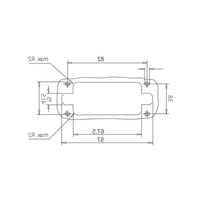 Gas/electric quick change module, ADAPTS 3 standard modules, H10B-M3-F, 09140101001